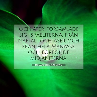 Domarboken 7:23 Bibelvers Förklarad