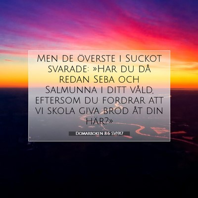 Domarboken 8:6 Bibelvers Förklarad