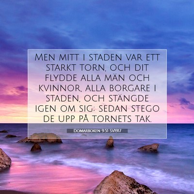 Domarboken 9:51 Bibelvers Förklarad