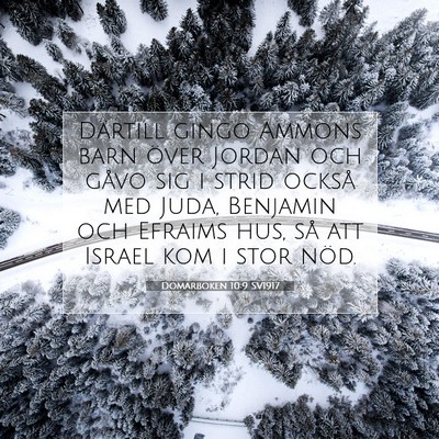 Domarboken 10:9 Bibelvers Förklarad
