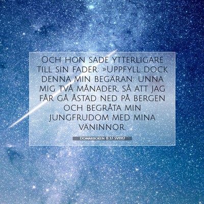Domarboken 11:37 Bibelvers Förklarad