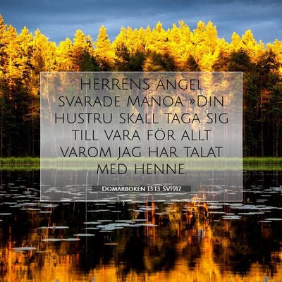 Domarboken 13:13 Bibelvers Förklarad