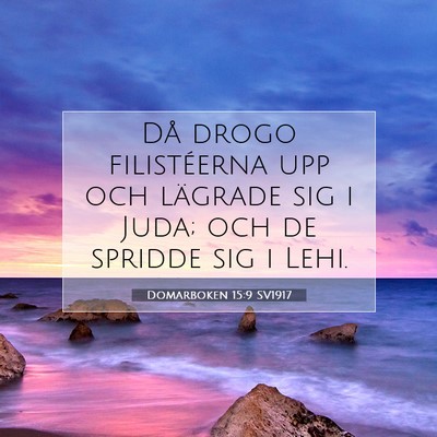 Domarboken 15:9 Bibelvers Förklarad