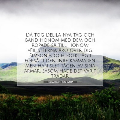 Domarboken 16:12 Bibelvers Förklarad
