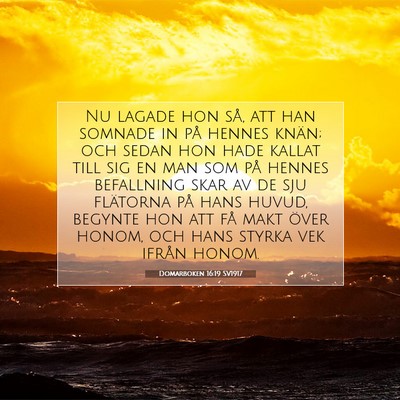Domarboken 16:19 SV1917 Bild av bibelvers