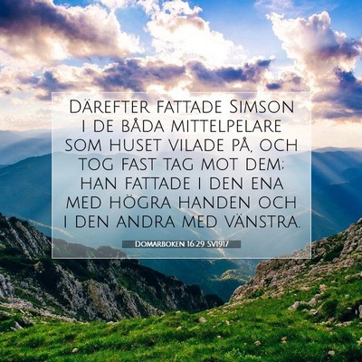 Domarboken 16:29 Bibelvers Förklarad