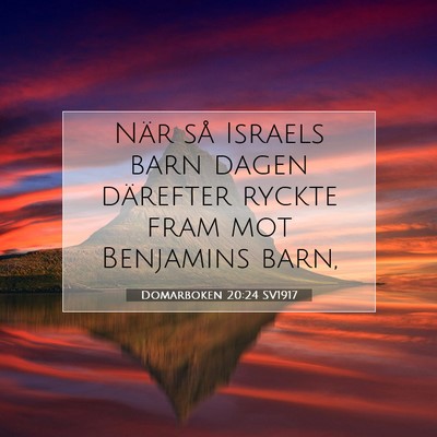 Domarboken 20:24 Bibelvers Förklarad