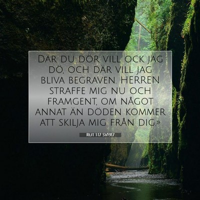 Rut 1:17 SV1917 Bild av bibelvers