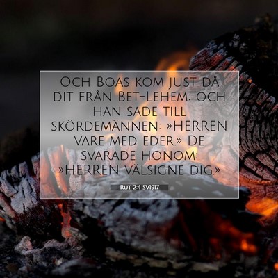Rut 2:4 Bibelvers Förklarad