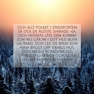 Rut 4:11 Bibelvers Förklarad
