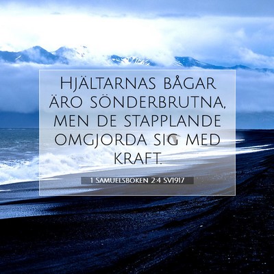 1 Samuelsboken 2:4 Bibelvers Förklarad