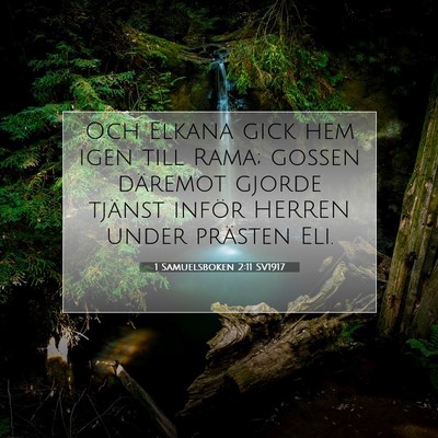 1 Samuelsboken 2:11 Bibelvers Förklarad