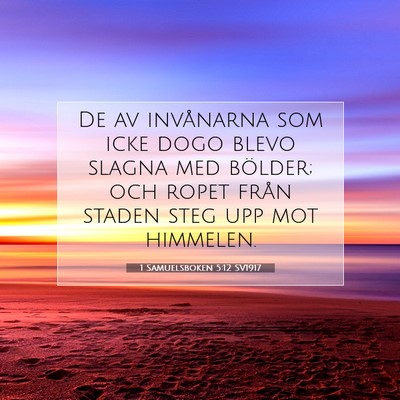 1 Samuelsboken 5:12 Bibelvers Förklarad
