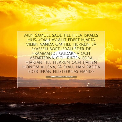 1 Samuelsboken 7:3 Bibelvers Förklarad