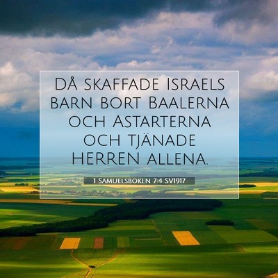 1 Samuelsboken 7:4 Bibelvers Förklarad