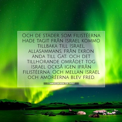 1 Samuelsboken 7:14 Bibelvers Förklarad
