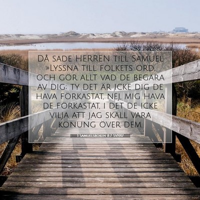 1 Samuelsboken 8:7 Bibelvers Förklarad