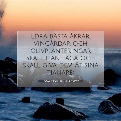 1 Samuelsboken 8:14 Bibelvers Förklarad