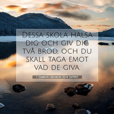 1 Samuelsboken 10:4 Bibelvers Förklarad