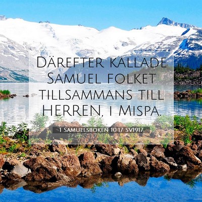 1 Samuelsboken 10:17 Bibelvers Förklarad
