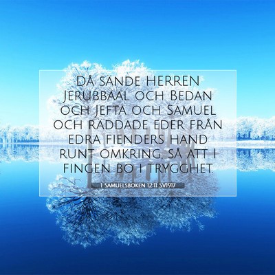 1 Samuelsboken 12:11 Bibelvers Förklarad