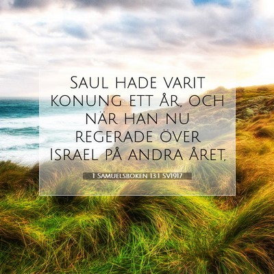 1 Samuelsboken 13:1 Bibelvers Förklarad