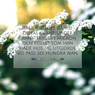 1 Samuelsboken 14:2 Bibelvers Förklarad