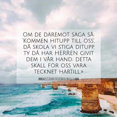 1 Samuelsboken 14:10 Bibelvers Förklarad