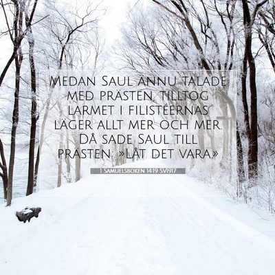1 Samuelsboken 14:19 Bibelvers Förklarad