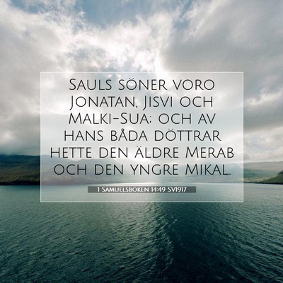 1 Samuelsboken 14:49 Bibelvers Förklarad