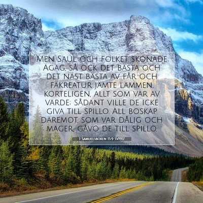 1 Samuelsboken 15:9 Bibelvers Förklarad