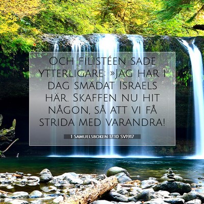 1 Samuelsboken 17:10 Bibelvers Förklarad