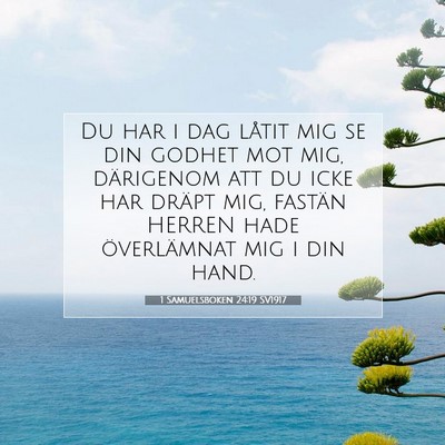 1 Samuelsboken 24:19 Bibelvers Förklarad