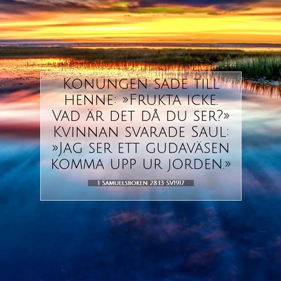1 Samuelsboken 28:13 Bibelvers Förklarad