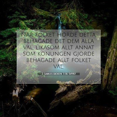 2 Samuelsboken 3:36 Bibelvers Förklarad