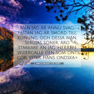 2 Samuelsboken 3:39 Bibelvers Förklarad