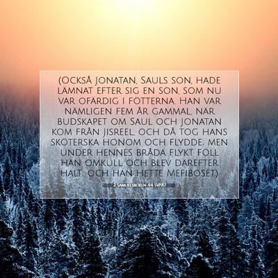 2 Samuelsboken 4:4 Bibelvers Förklarad