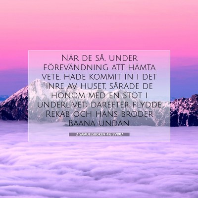 2 Samuelsboken 4:6 Bibelvers Förklarad