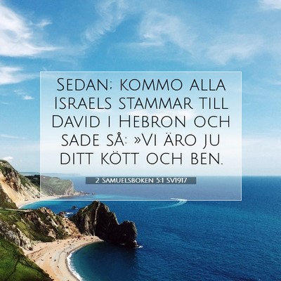 2 Samuelsboken 5:1 SV1917 Bild av bibelvers