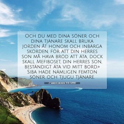 2 Samuelsboken 9:10 Bibelvers Förklarad