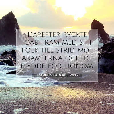 2 Samuelsboken 10:13 Bibelvers Förklarad