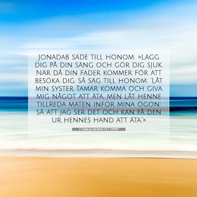 2 Samuelsboken 13:5 Bibelvers Förklarad