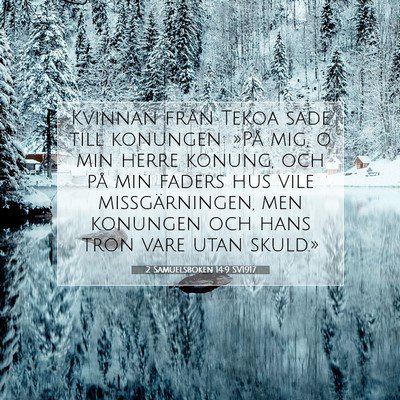 2 Samuelsboken 14:9 Bibelvers Förklarad