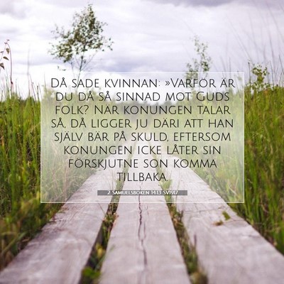 2 Samuelsboken 14:13 Bibelvers Förklarad