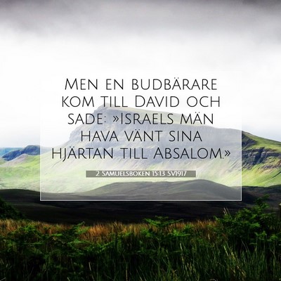 2 Samuelsboken 15:13 Bibelvers Förklarad