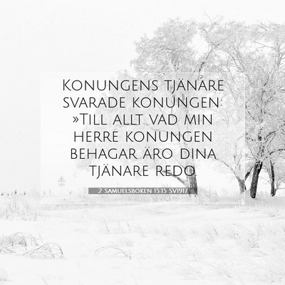 2 Samuelsboken 15:15 Bibelvers Förklarad