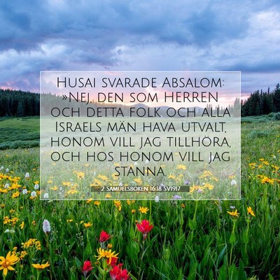 2 Samuelsboken 16:18 Bibelvers Förklarad