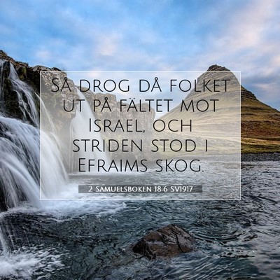 2 Samuelsboken 18:6 Bibelvers Förklarad