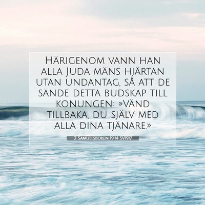 2 Samuelsboken 19:14 Bibelvers Förklarad