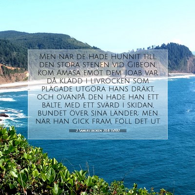 2 Samuelsboken 20:8 Bibelvers Förklarad